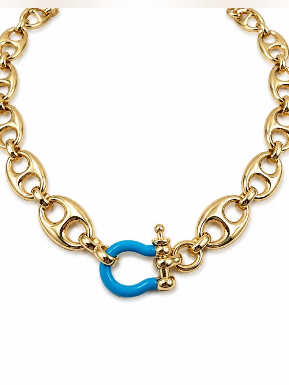 Chunky Horseshoe Necklace